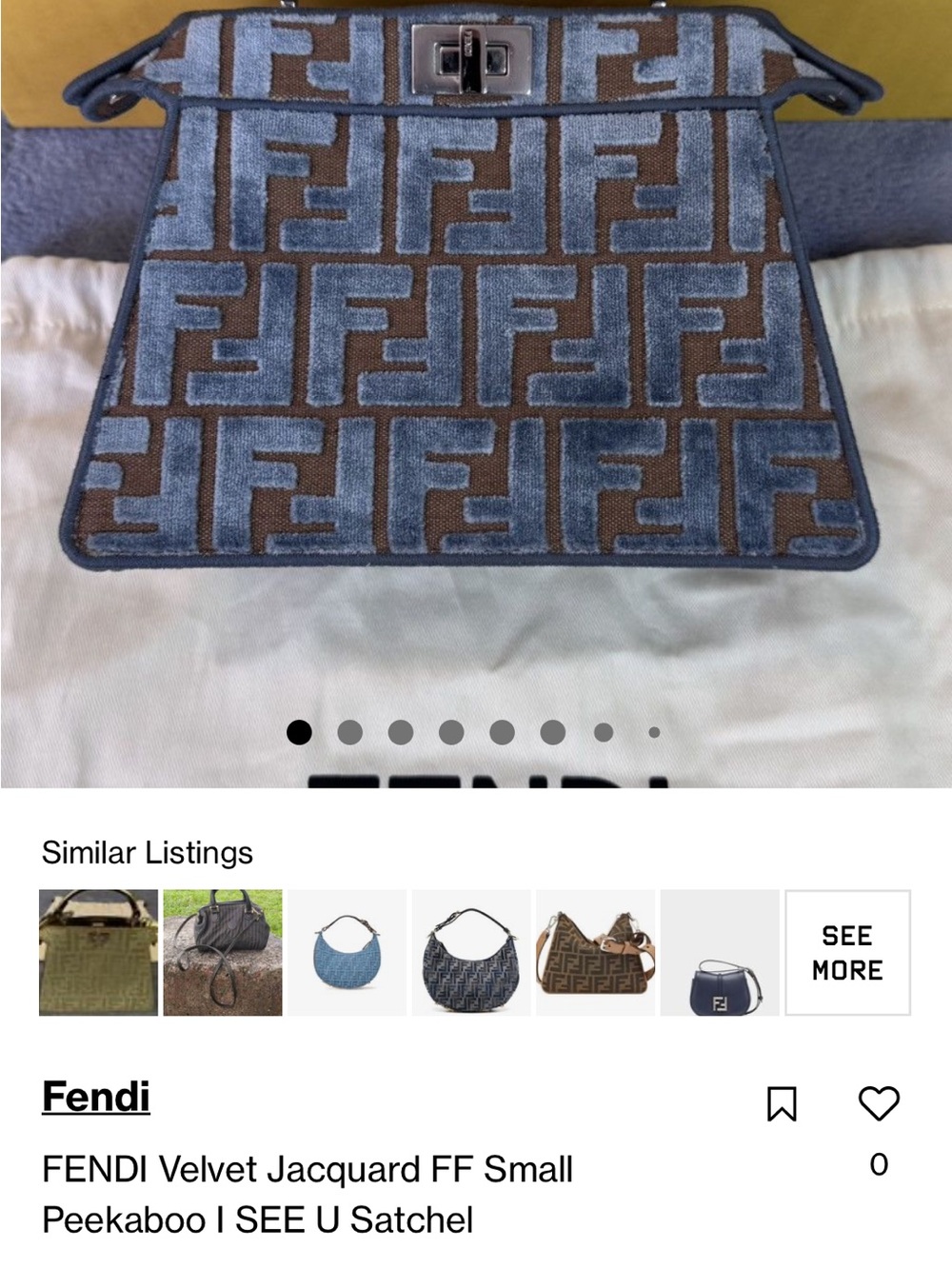 Fendi I C you small bag